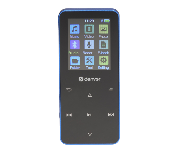 Denver Odtwarzacz MP4 Denver MP-1830BU BT 1,8" 4GB niebieski - 1535057 - zdjęcie 8